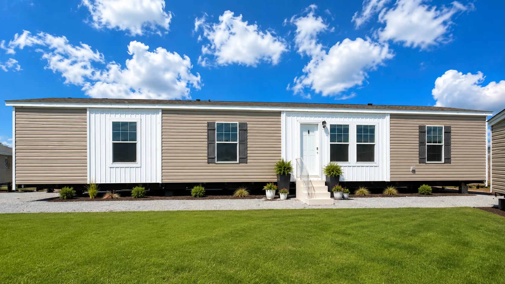The Baby Boujee Single Wide home by Patriot Homes for sale at Gulf South Homes in Houma, Louisiana